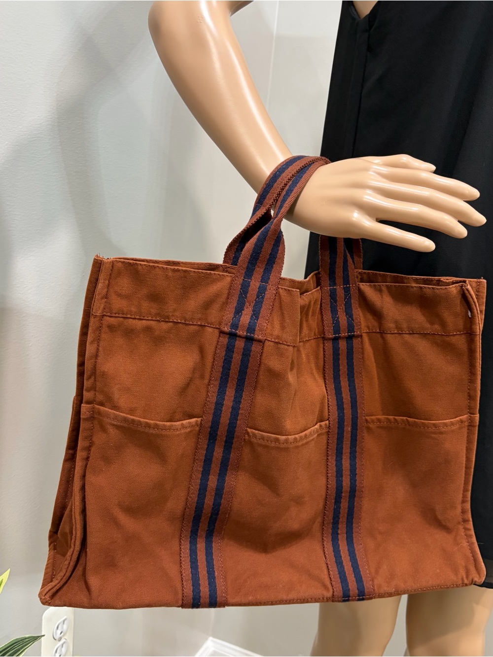 #103 HERMES Brown Tote